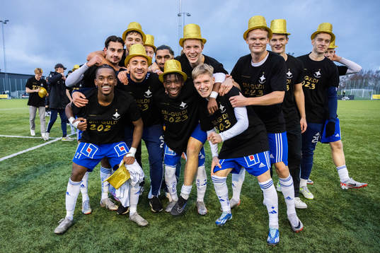 IFK Norrköpings spelare jublar