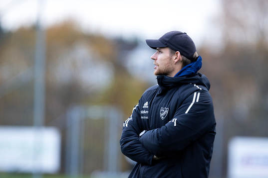 IFK Norrköpings tränare Henric Pekkala
