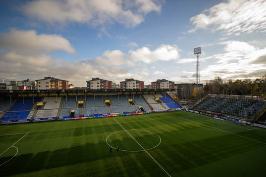 Vy över Platinum Cars Arena