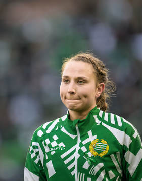 Hammarbys målvakt Anna Tamminen