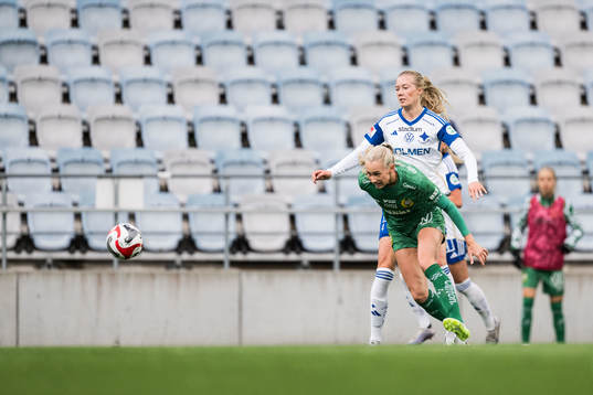 Hammarbys Ellen Wangerheim och IFK Norrköpings Ebba