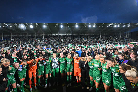 Hammarbys spelare och supportrar