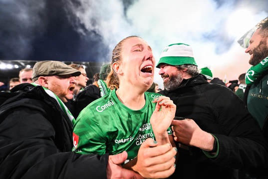 Hammarbys Emma Westin jublar