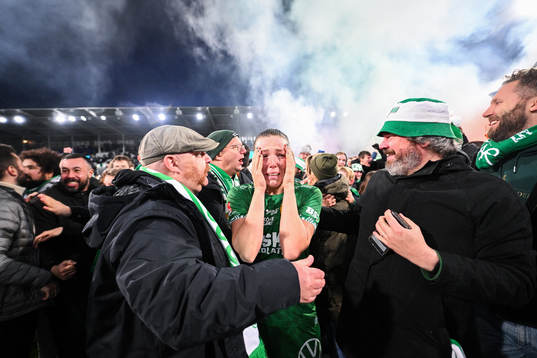 Hammarbys Emma Westin jublar
