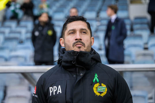 Hammarbys tränare Pablo Pinones-Arce