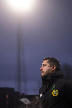 Hammarbys tränare Pablo Pinones-Arce