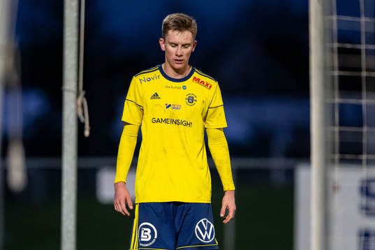 Ängelholms Karl Gunnarsson deppar