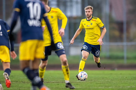 under fotbollsmatchen i Division 1 Södra mellan Ängelholm