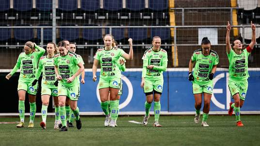 Kristianstads spelare jublar