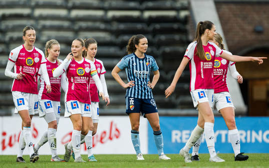 Djurgårdens Julia Walentowicz deppar