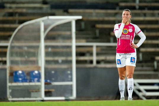Uppsalas Emilia Hjertberg deppar