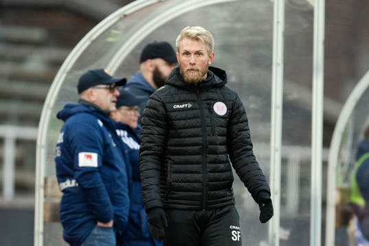 IK Uppsalas tränare Samuel Fagerholm