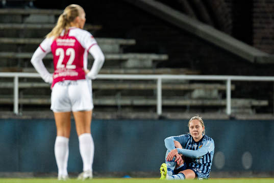Djurgårdens Alice Bergström deppar