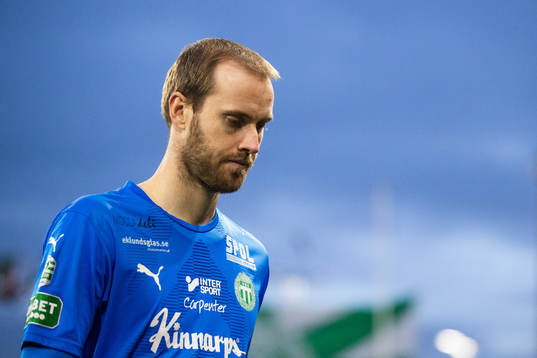 Västerås SKs målvakt Daniel Svensson