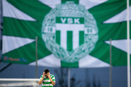 Västerås SKs Filip Tronet deppar