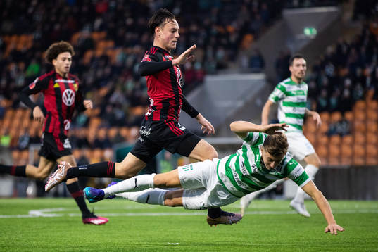 Östersunds Cesar Weilid och Västerås SKs Simon Gefvert