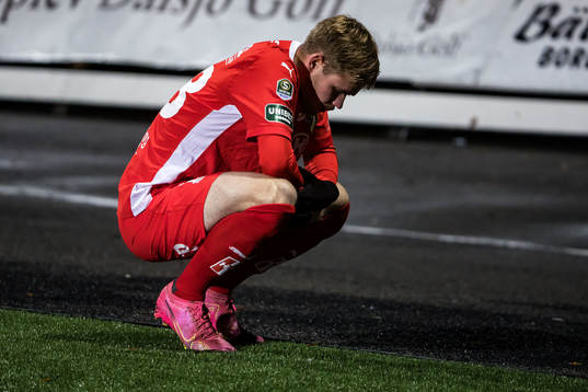 Jönköpings Södras Samuel Adrian deppar