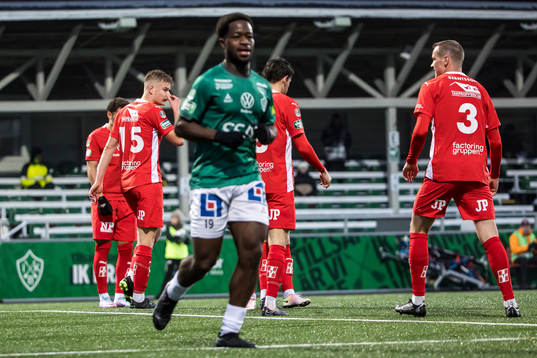 Jönköpings Södras Arvid Eriksson deppar