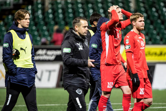 Jönköpings Södras Alexander Berntsson deppar