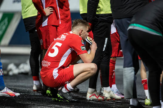 Jönköpings Södras Arvid Eriksson deppar