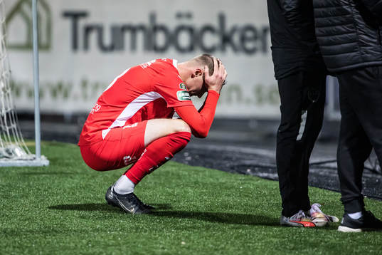 Jönköpings Södras Samuel Adrian deppar
