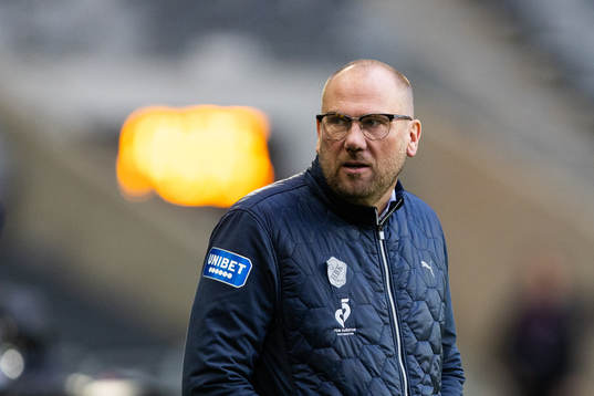 Halmstads tränare Magnus Haglund