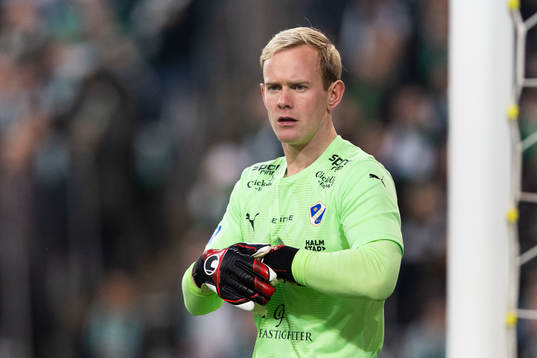 Halmstads målvakt Malte Påhlsson