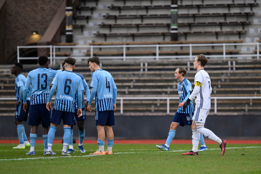 Djurgårdens spelare deppar