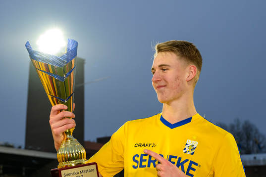 IFK Göteborg spelare jublar