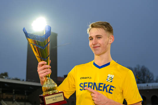 IFK Göteborg spelare jublar
