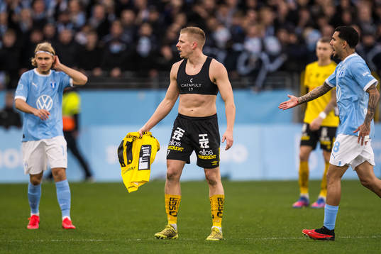 Elfsborgs Per Frick utan tröja