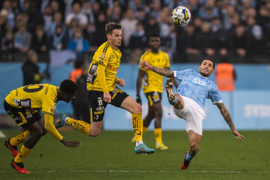 Elfsborgs Jens Jakob Dyhr Thomasen och Malmö FFs Sergio