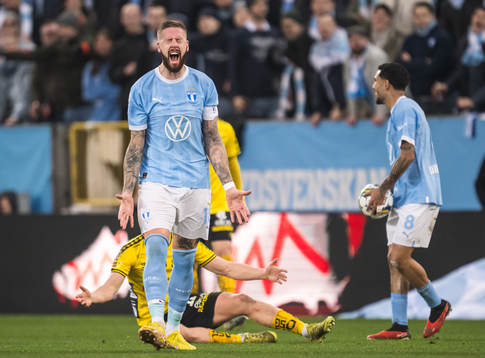 Malmö FFs Pontus Jansson deppar