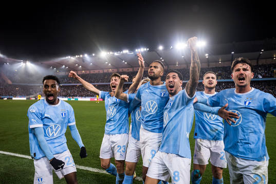 Malmö FFs Isaac Kiese Thelin jublar
