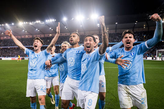 Malmö FFs Isaac Kiese Thelin jublar