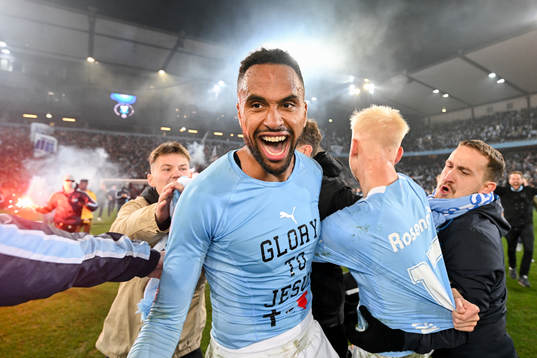 Malmö FFs Isaac Kiese Thelin jublar