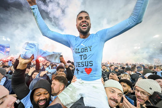 Malmö FFs Isaac Kiese Thelin jublar