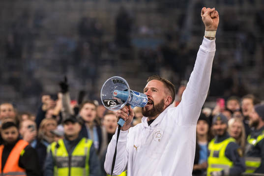 Malmö FFs Pontus Jansson jublar