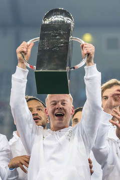 Malmö FFs Otto Rosengren jublar