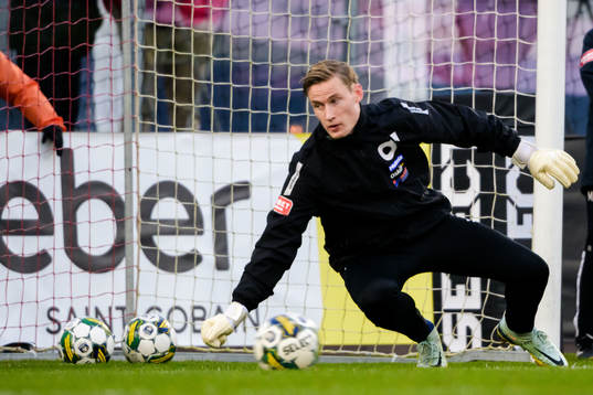 Degerfors målvakt Sondre Lovseth Rossbach