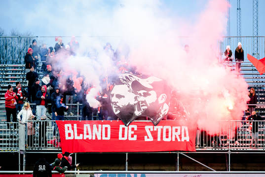 Degerfors tränare Andreas Holmberg och tränare Tobias