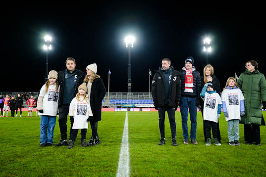 Degerfors tränare Andreas Holmberg och tränare Tobias