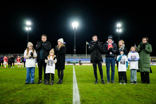 Degerfors tränare Andreas Holmberg och tränare Tobias