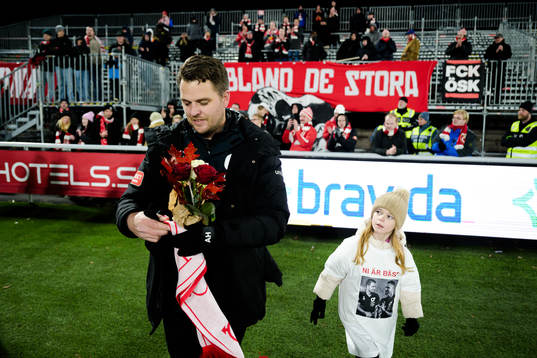 Degerfors tränare Andreas Holmberg deppar