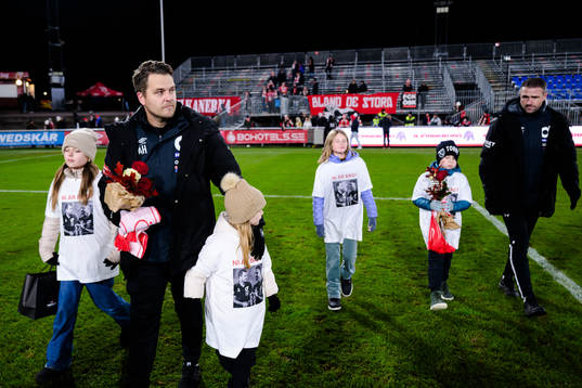 Degerfors tränare Andreas Holmberg deppar
