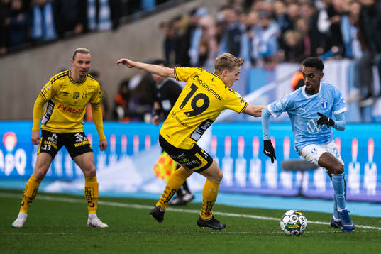 Elfsborgs Jeppe Møldrup Okkels och Malmö FFs Taha Ali