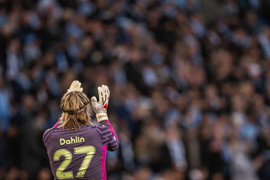 Malmö FFs Johan Dahlin jublar