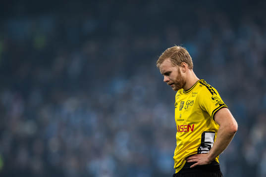 Elfsborgs Sveinn Guðjohnsen deppar