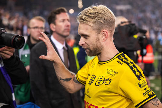 Elfsborgs Johan Larsson deppar