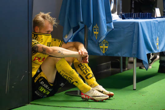 Elfsborgs Johan Larsson deppar
